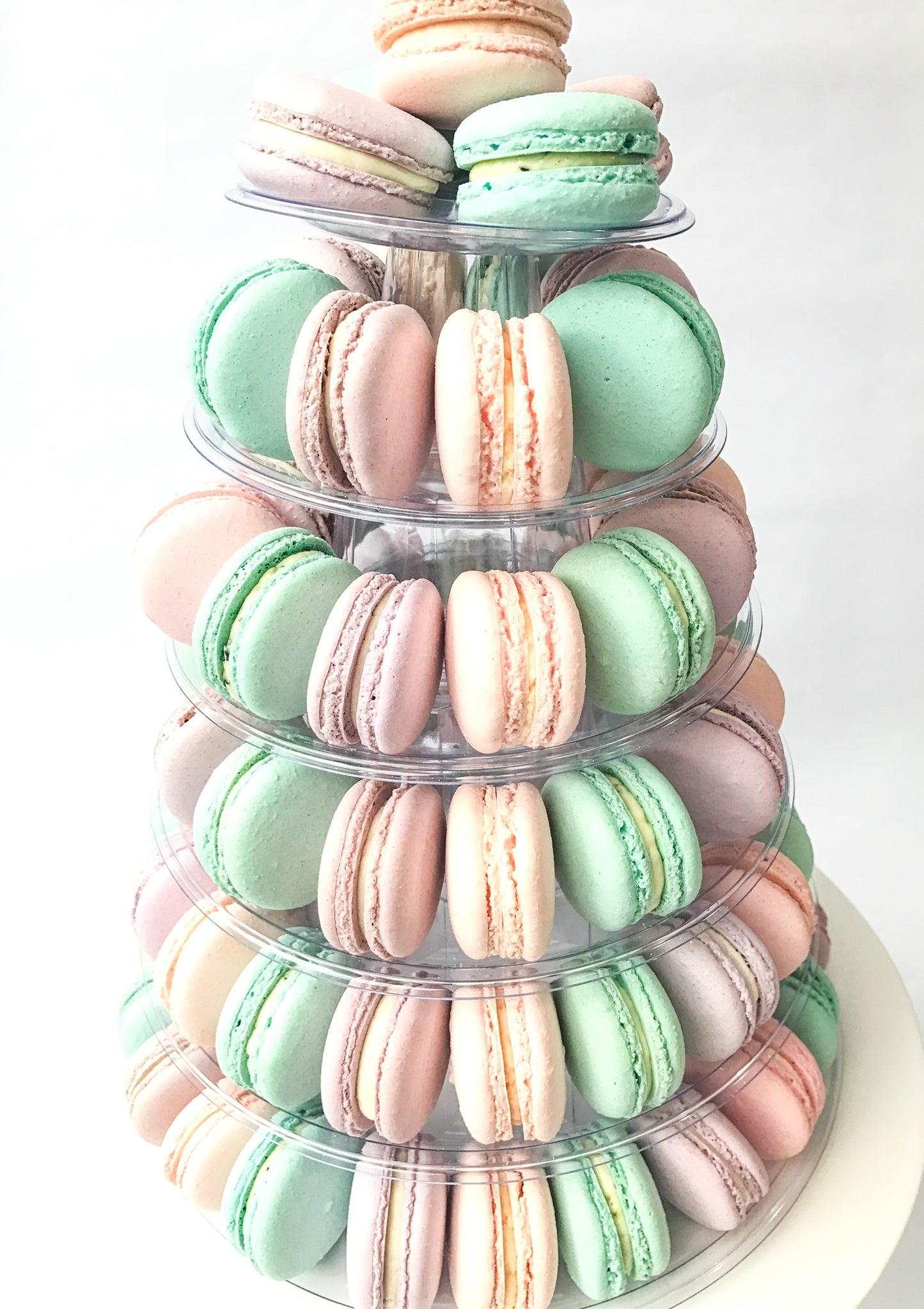 10-Tier Grand Macaron Tower  | Includes Free Tower | Grand Luxury Display of Macarons