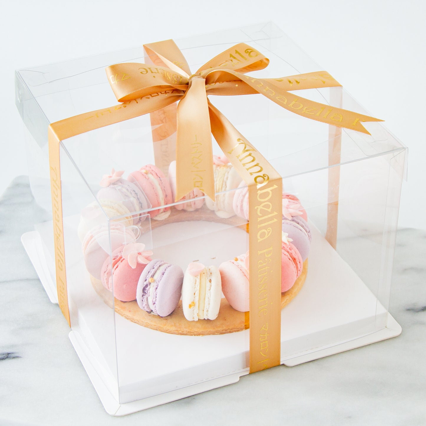 Pretty Pink Macaron Ring (14pcs) | S$55.80 nett (Next available date: 14 MAY 2025)