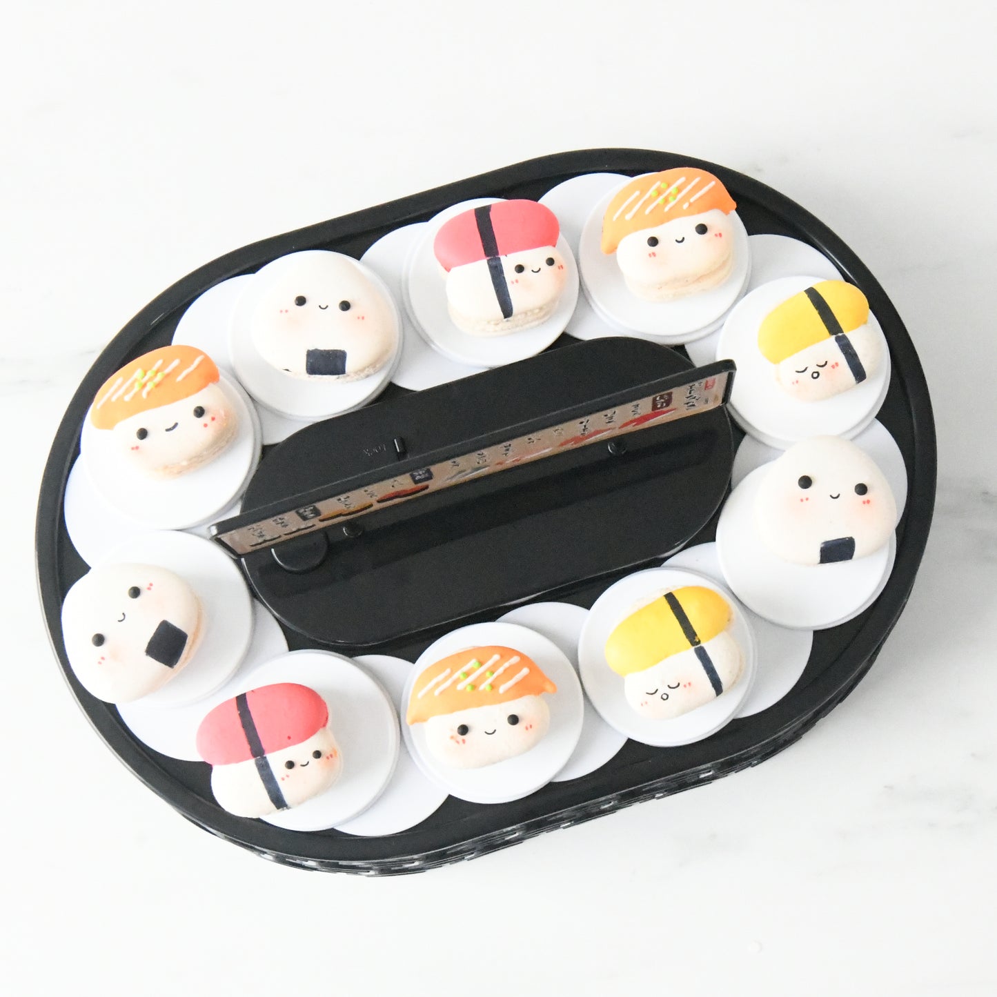Sushi Belt + 10 pcs sushi macarons | $68.80