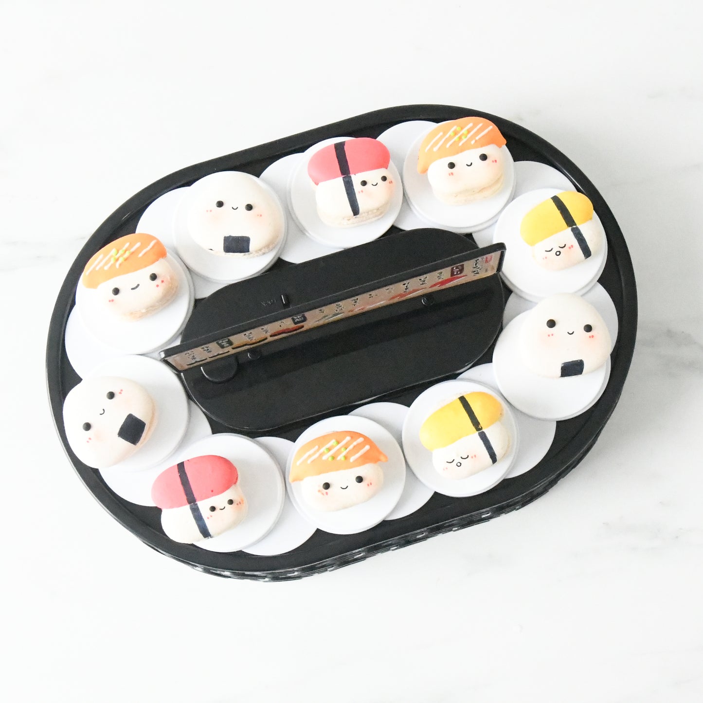 Sushi Belt + 10 pcs sushi macarons | $68.80