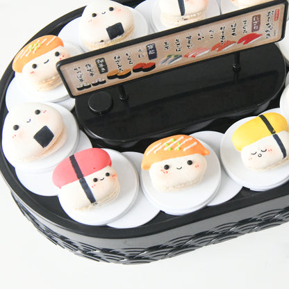 Sushi Belt + 10 pcs sushi macarons | $68.80