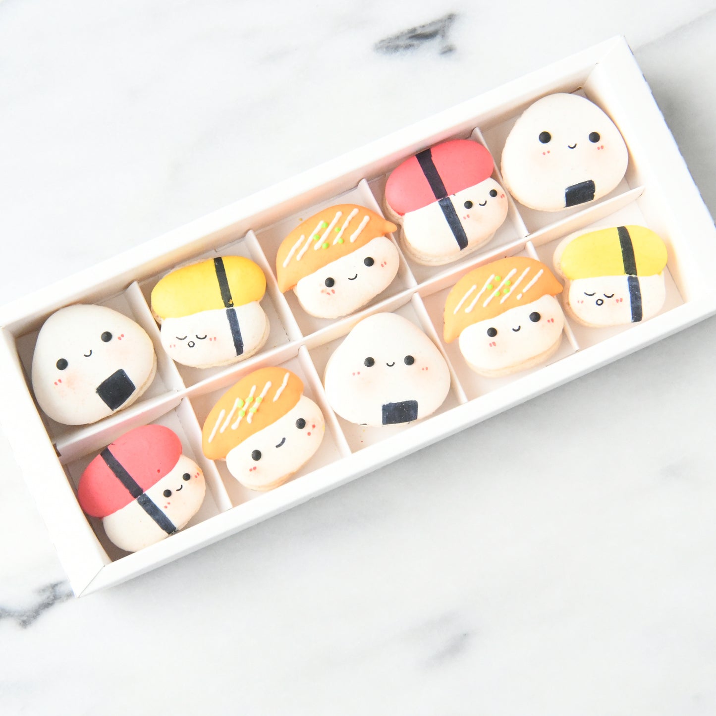 Sushi Belt + 10 pcs sushi macarons | $68.80