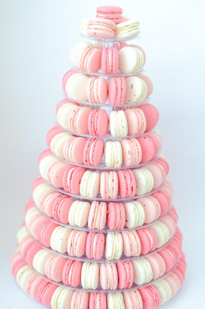 10-Tier Grand Macaron Tower  | Includes Free Tower | Grand Luxury Display of Macarons