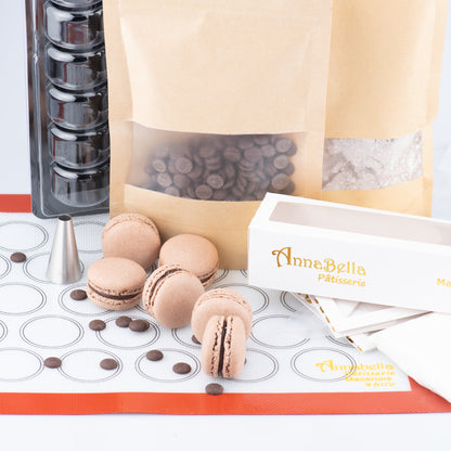 Sales! Chocolate Macarons DIY Baking Kit (yields 38 pcs macarons) | FREE $20 Gift Voucher | Limited to first 100 | $58 nett only
